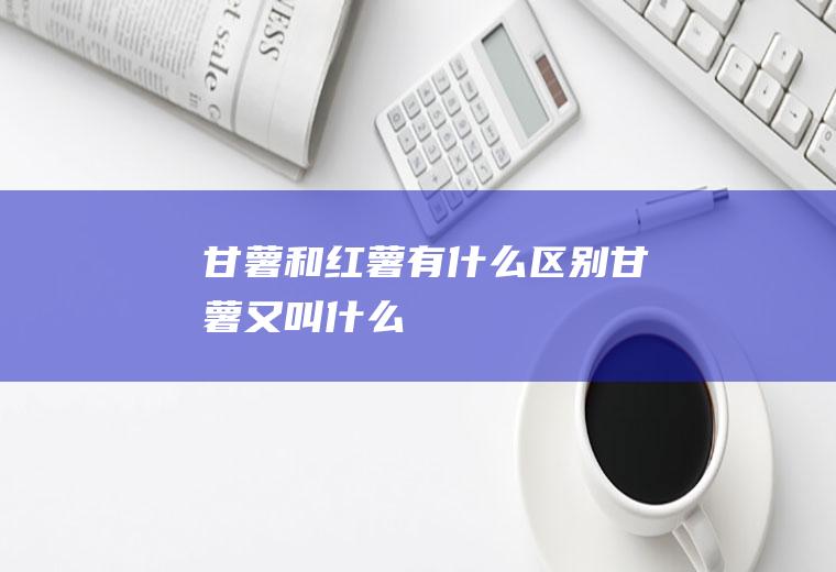 甘薯和红薯有什么区别(甘薯又叫什么)