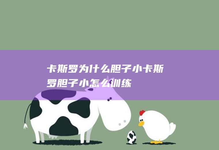 卡斯罗为什么胆子小(卡斯罗胆子小怎么训练)