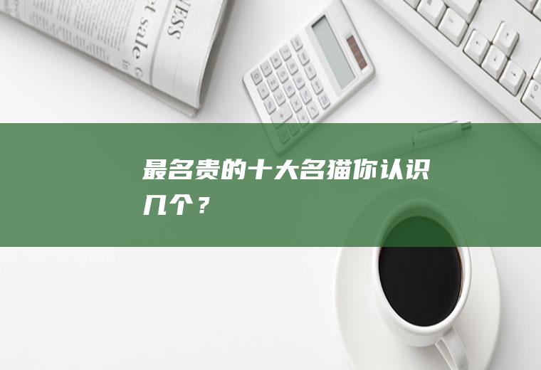 最名贵的十大名猫：你认识几个？