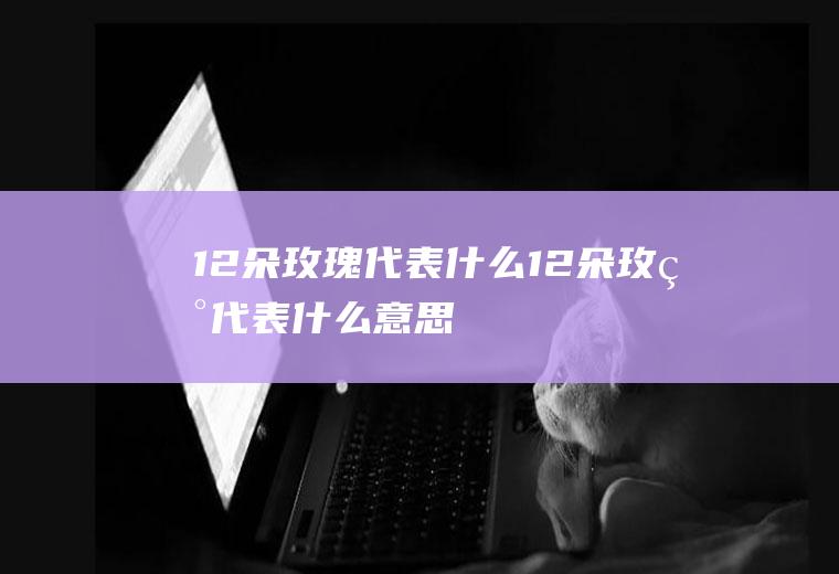 12朵玫瑰代表什么12朵玫瑰代表什么意思