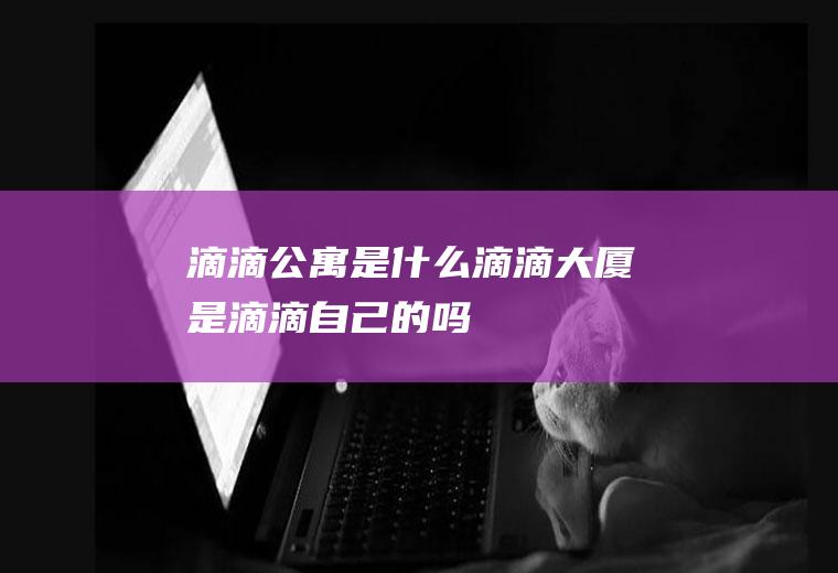 滴滴公寓是什么滴滴大厦是滴滴自己的吗