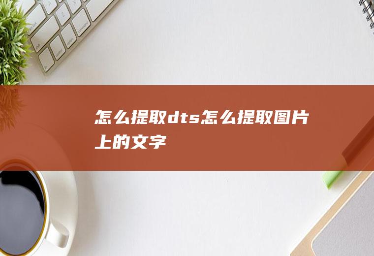 怎么提取dts怎么提取图片上的文字