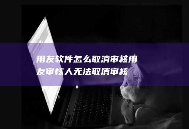 用友软件怎么取消审核用友审核人无法取消审核