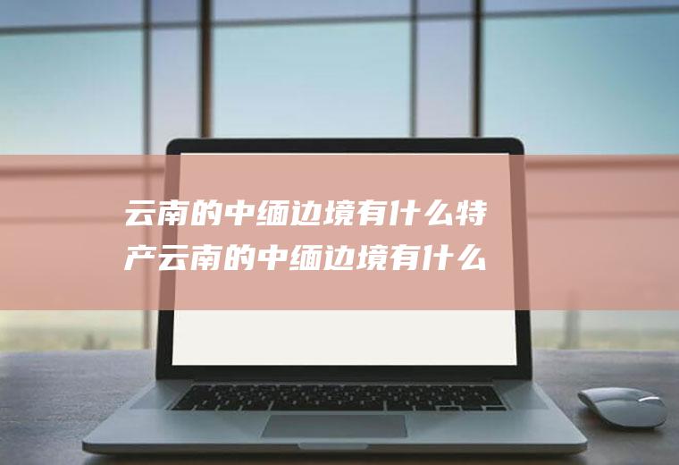 云南的中缅边境有什么特产云南的中缅边境有什么特产嘛