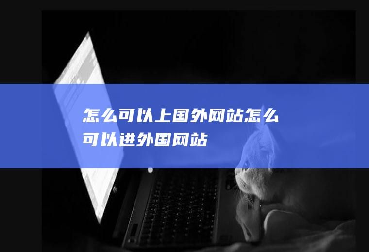 怎么可以上国外网站怎么可以进外国网站