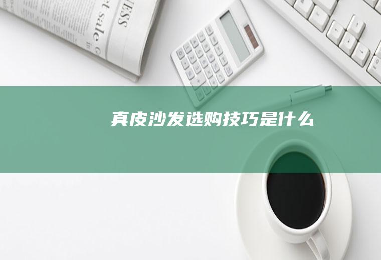 真皮沙发选购技巧是什么