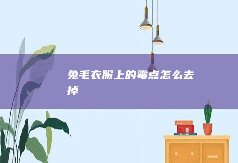 兔毛衣服上的霉点怎么去掉