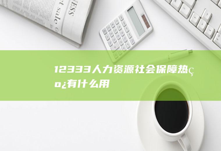 12333人力资源社会保障热线有什么用