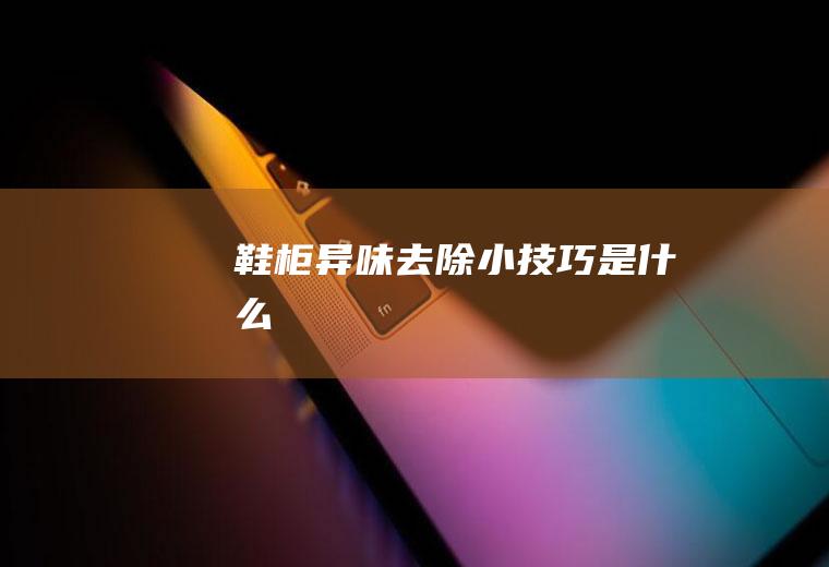 鞋柜异味去除小技巧是什么