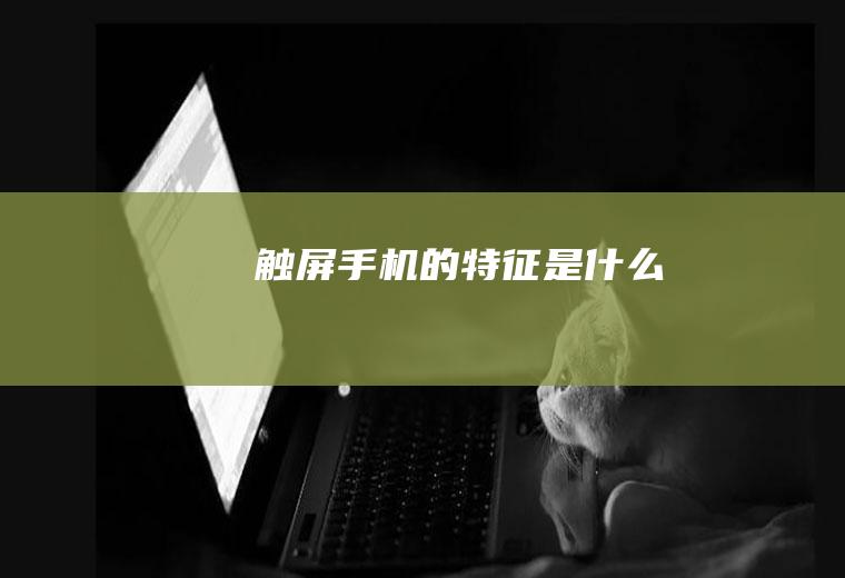 触屏手机的特征是什么