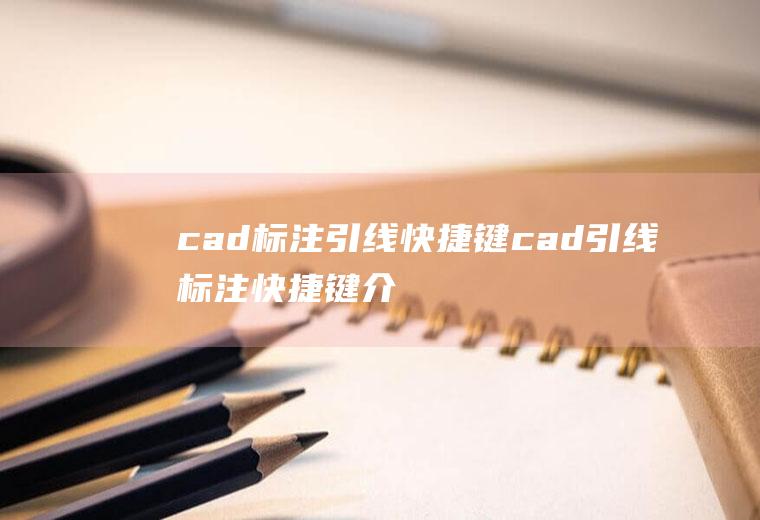 cad标注引线快捷键(cad引线标注快捷键介绍)