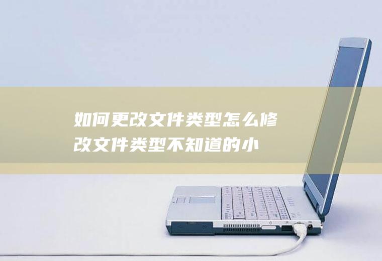 如何更改文件类型(怎么修改文件类型不知道的小伙伴一起来看看小编今天的分享吧)