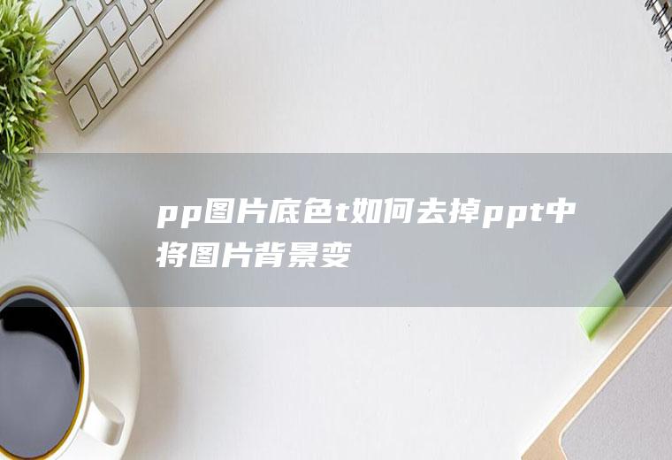 pp图片底色t如何去掉(ppt中将图片背景变透明的方法)