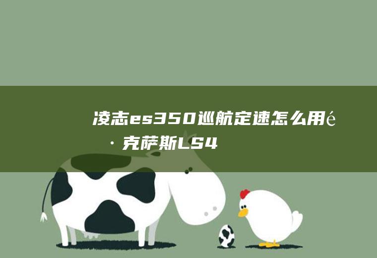 凌志es350巡航定速怎么用(雷克萨斯LS430和ES350比哪个好)