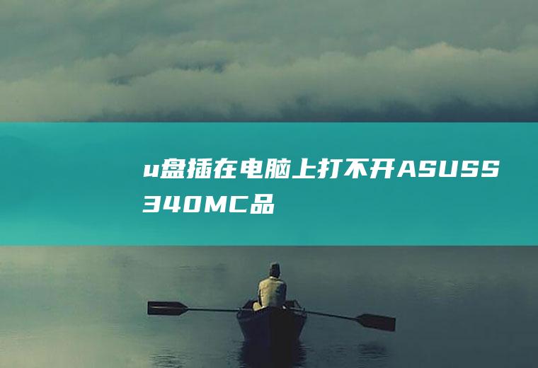 u盘插在电脑上打不开(ASUSS340MC品牌、Windows10系统录制的)