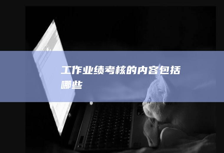 工作业绩考核的内容包括哪些