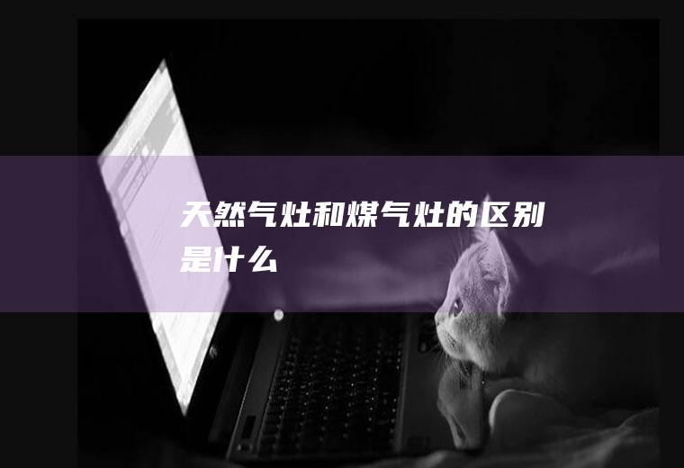 天然气灶和煤气灶的区别是什么