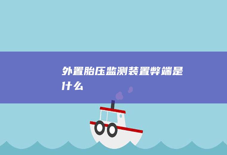 外置胎压监测装置弊端是什么