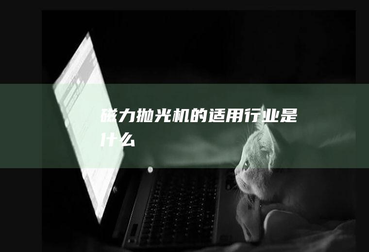 磁力抛光机的适用行业是什么