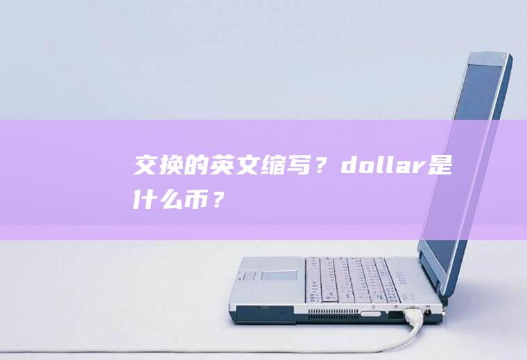 交换的英文缩写？dollar是什么币？