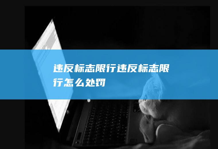 违反标志限行违反标志限行怎么处罚