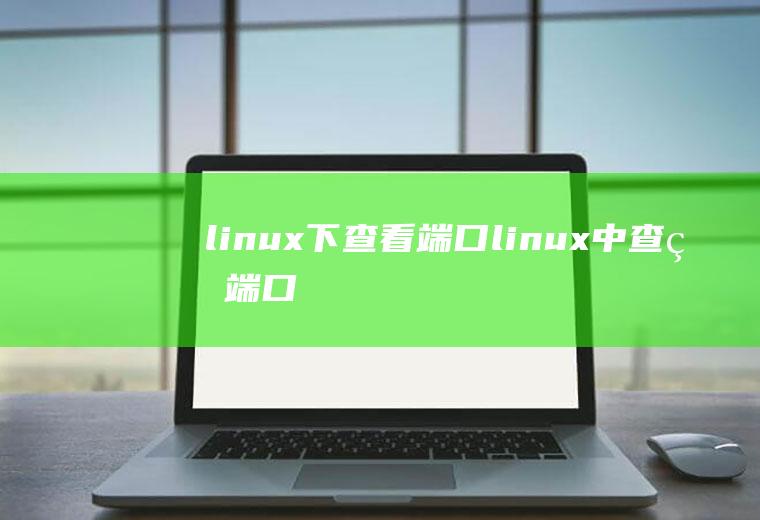 linux下查看端口linux中查看端口