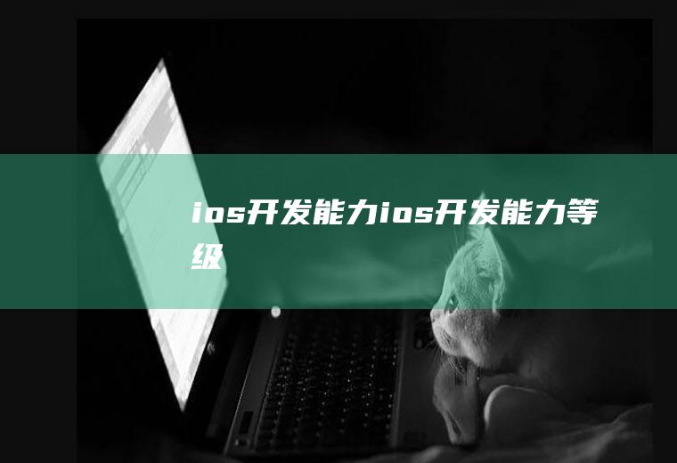 ios开发能力ios开发能力等级