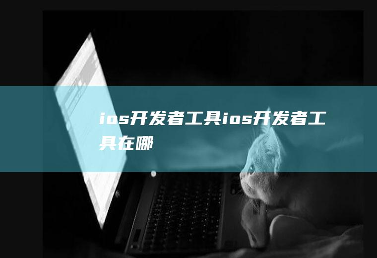 ios开发者工具ios开发者工具在哪